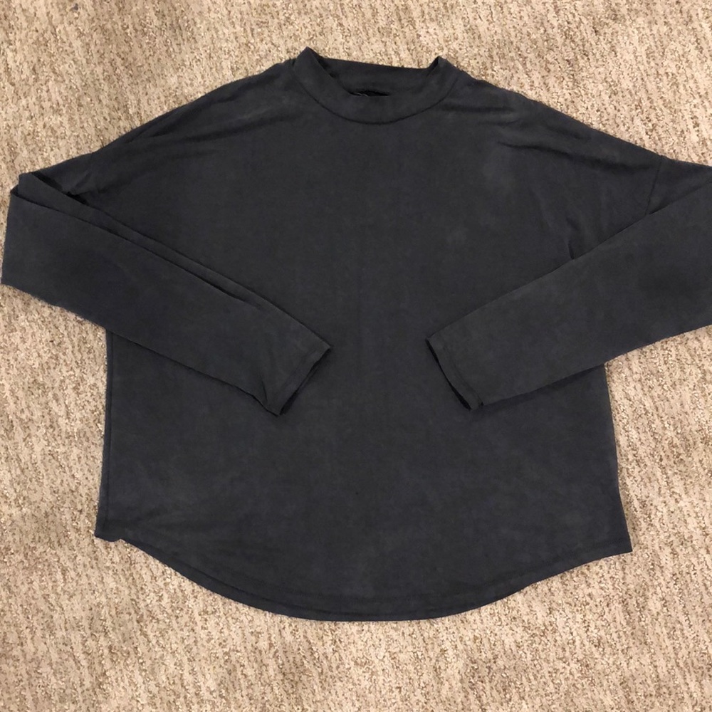 Madewell mock neck top